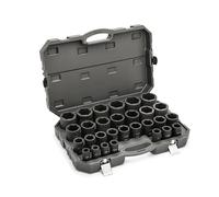 GEARWRENCH Juego de 29 llaves de impacto SAE de 3/4 pulgadas de profundidad de 6 puntos | 3/4 a 2-1/2 pulgadas | 84037