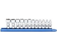 GEARWRENCH Juego de llaves de vaso flexibles de 6 puntos de 12 piezas de 1/4 pulgadas, métrico - 80311