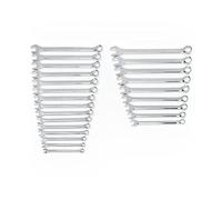 GearWrench Juego de llaves métricas SAE/combinadas de patrón largo 24 piezas, 12 puntos - 81900