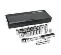 GearWrench k-d8921 Gear Llave 21pieza Pass Thru Juego de trinquete de disco de 3/8 "