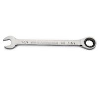 GearWrench Llave combinada de trinquete de 1-1/4 pulgadas con arco oscilante de 4 grados de 12 puntos - 86956