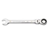 GearWrench Llave combinada de trinquete de cabeza flexible de 12 puntos de arco oscilante de 4 grados de 25 mm - 86725