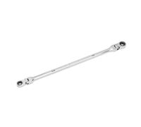 GEARWRENCH Llave de trinquete doble flexible de 90 dientes con caja de cambios de 12 puntos, 5/16 x 3/8 pulgadas | 86826