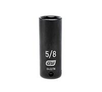 GearWrench Llave de vaso SAE de impacto profundo de 6 puntos de 3/8" - 84327N