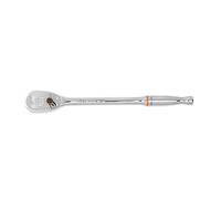 GearWrench Trinquete de lágrima de mango largo de 90 dientes de 1/4 pulgadas - 81028T, multicolor, talla única