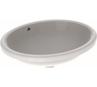 Geberit 500752012, lavabo bajo encimera, forma ovalada