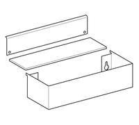 Geberit Acanto caja de almacenaje para armario lateral y armario con espejo, A=60cm, 243875001 - CM