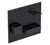 Geberit Acanto juego magnético de pared 500649, 499x388x75mm, 500.649.16.1, Color: Negro Mate