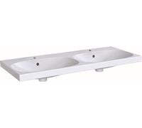 Geberit Acanto lavabo 120x48.2 cm rectangular clásico-para mueble-doble blanco brillante 500.627.01.2
