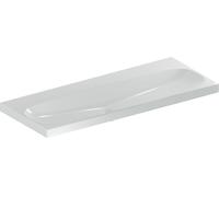 Geberit Acanto lavabo 120x48 cm rectangular clásico-para mueble blanco brillante 501.880.00.7