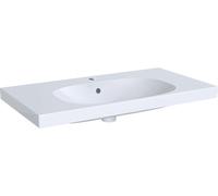 Geberit Acanto lavabo 90x48 cm rectangular para mueble blanco brillante 500.623.01.8