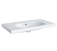 Geberit Acanto lavabo 90x48.2 cm rectangular clásico-para mueble blanco brillante 500.624.01.2