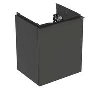 Geberit Acanto mueble bajo lavamanos, 1 cajón, suspendido, 446x539x379mm, 503.002.JK.1, Color: Carcasa y frontal: lava / mate, asa: lava / mate
