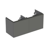 Geberit Acanto - Mueble de lavabo, 118x54x48 cm, 2 cajones, lava 503.007.JK.1