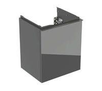 Geberit Acanto - Mueble de lavabo, 45x42x38 cm, 1 cajón, vidrio/lava 503.002.JK.2