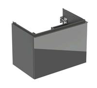 Geberit Acanto - Mueble de lavabo, 74x54x48 cm, 1 cajón, vidrio/lava 503.004.JK.2