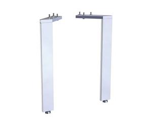 Geberit Acanto - Pies para armarios 316 mm, aluminio/cromo 500.657.00.2