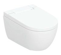 Geberit Inodoro bidé suspendido AquaClean Alba sin reborde, SoftClose, KeraTect, blanco 146.350.01.1