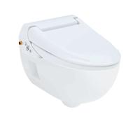 Geberit AquaClean - Bidé electrónico 4000 con cerámica, Rimfree, SoftClosing, blanco alpino 146.135.11.1