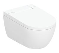 Geberit AquaClean inodoro con función de bidé suspendido sin reborde con descarga de remolino blanco 146.350.01.1