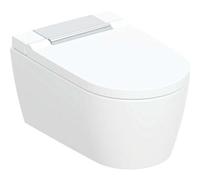 Geberit AquaClean Sela inodoro con función de bidé suspendido sin reborde con descarga de remolino blanco 146.220.21.1