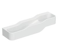 Geberit Bambini juego y lavabo paisaje, W:140cm, 3 lavabos, lavabo inferior a la izquierda, sin rebosadero, 502975002, Color: blanco-alpino / sin decoración / sin agujero para grifo - CM