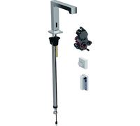 Geberit Brenta - Grifo empotrado electrónico de lavabo, con mezclador, alimentación de generador, cromo 116.195.21.1