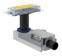 Geberit CleanLine - Conjunto de montaje de canal de ducha, para suelos de 90-200 mm, desagüe de 50 mm 154.150.00.1