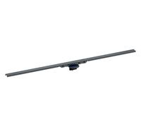 Geberit CleanLine - Canaleta de ducha 30-110 cm, cromo negro cepillado 154.448.QC.2
