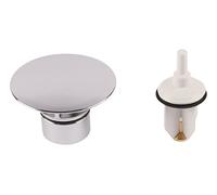 Geberit Clou 240750211 65348 0 - Tapa de válvula de desagüe y rebosadero con rebosadero integrado y tapón para clou hasta 03/2008, color rojo