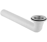 Geberit - Codo De Desagüe 90° Con Válvula De Desagüe Para Sifón Empotrado Geberit Para Lavabo (240.446.00.1)