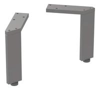 Geberit conjunto de pies, 2 piezas, ajustable en altura, 15 - 15,8 cm, 500367JK1, Color: lava / polvo mate - CM