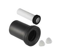 Geberit Conjunto de instalación WC 152.426.46.1 – Juego de manguitos D90/45 cromo mate