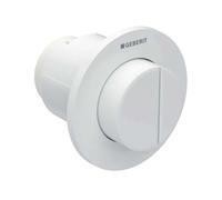 Geberit - Control de descarga a distancia, tipo 01, blanco alpino 116.045.11.1