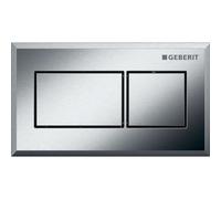 Geberit - Control desde distancia neumático, para cisterna de descarga Sigma 8 cm empotrada, cromo cepillado 116.053.GH.1