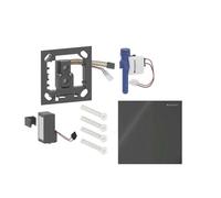 Geberit - Control electrónico de descarga para urinarios tipo 40, alimentación por batería, Bluetooth, vidrio/negro 116.237.SJ.1