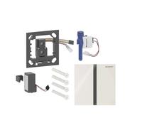 Geberit - Control electrónico de descarga para urinarios tipo 40, alimentación por batería, fácil de limpiar, Bluetooth, vidrio/gris arena 116.237.JL.1