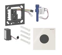 Geberit - Control electrónico de descarga para urinarios tipo 40, alimentación por red, Bluetooth, vidrio/gris arena 116.024.JL.1