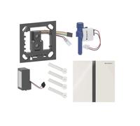 Geberit - Control electrónico de descarga para urinarios tipo 40, alimentación por red, Bluetooth, vidrio/gris arena 116.227.JL.1