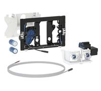 Geberit - Control electrónico de la descarga del inodoro, alimentado por pilas, para pulsador externo, descarga doble 115.885.00.6