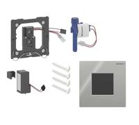 Geberit - Control electrónico de la descarga del urinario tipo 01, alimentado por pilas, Bluetooth, cromado 116.094.21.1
