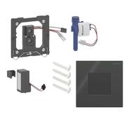 Geberit - Control electrónico de la descarga del urinario tipo 01, alimentado por pilas, Bluetooth, negro 116.094.DW.1