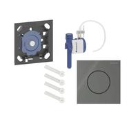 Geberit - Control neumático de descarga para urinario tipo 40, vidrio/lava 116.014.JK.1