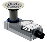 Geberit - Desagüe de suelo para ducha, para altura de recubrimiento de hormigón en el desagüe 11-22 cm 154.055.00.1