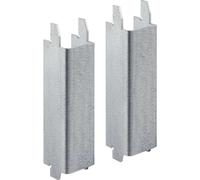 Geberit Soporte Duofix 111.847.00.1 para inodoros cerámicos, superficie de apoyo reducida, 2 uds.