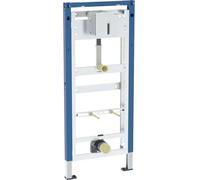Geberit Duofix - Elemento de montaje para urinario, 112-130 cm, universal, para control de descarga de urinarios Basic, cromo mate 111.695.46.6