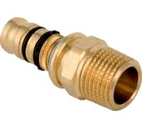 Geberit GE Mepla, pieza de transición con rosca exterior, RG, diámetro 63 x R2, 1 unidad.