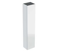 Geberit iCon armario alto con una puerta, 36x180x29,1 cm, 502316, 502.316.01.2, Color: Cuerpo: blanco / lacado alto brillo, frontal: blanco / cristal brillante