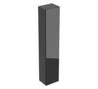 Geberit iCon armario alto con una puerta, 36x180x29,1 cm, 502316, 502316JK2, Color: Cuerpo: lava / lacado mate, frontal: lava / cristal brillante - CM