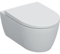 Geberit iCon conjunto taza de inodoro + tapa suspendido sin reborde blanco 501.664.00.8